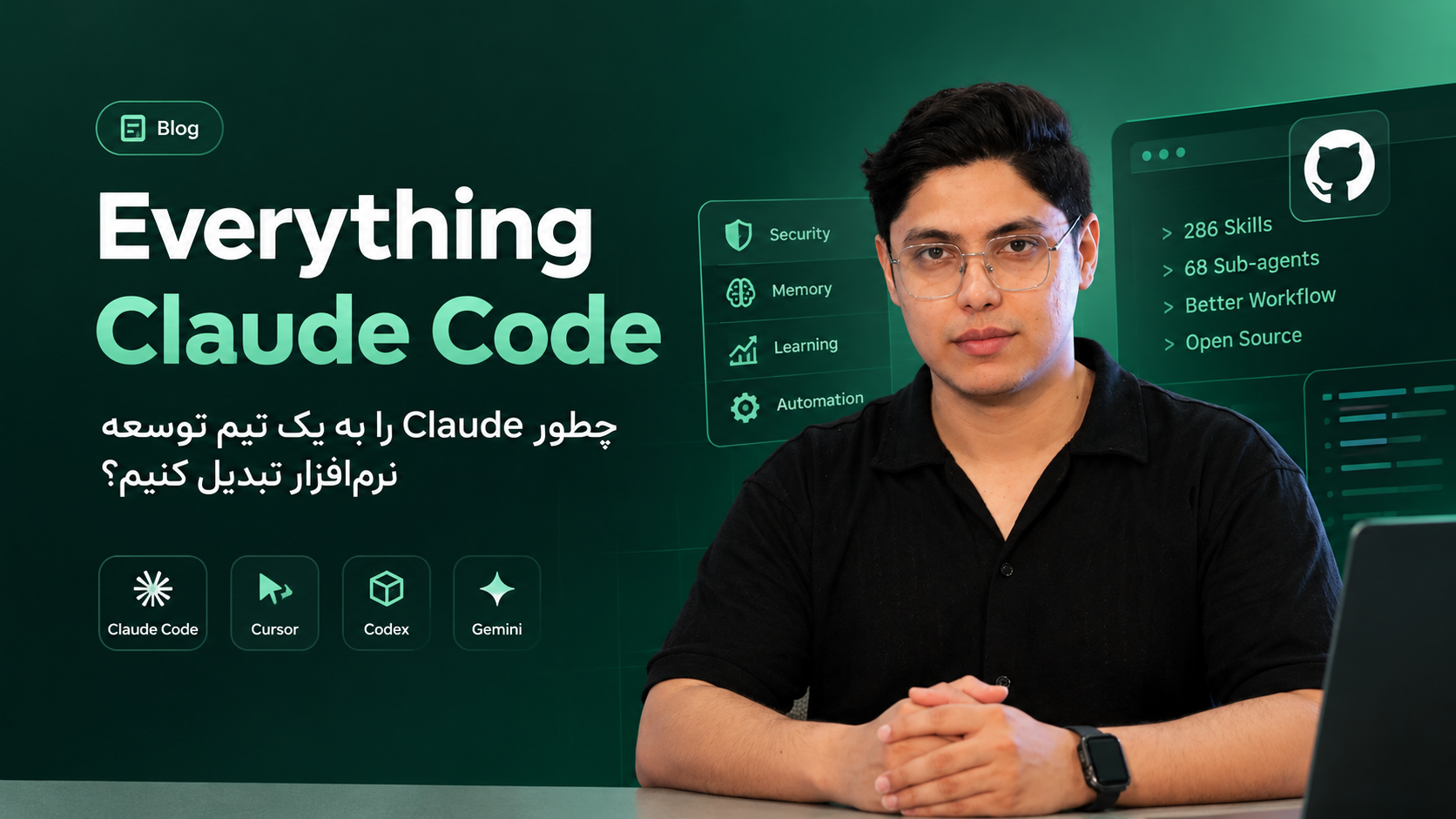 Everything Claude Code چیست؟ معرفی ابزارها و کاربردها | امیرحسین مصدق